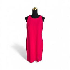 Calvin Klein Fuchsia Dress Knee Length Size 12